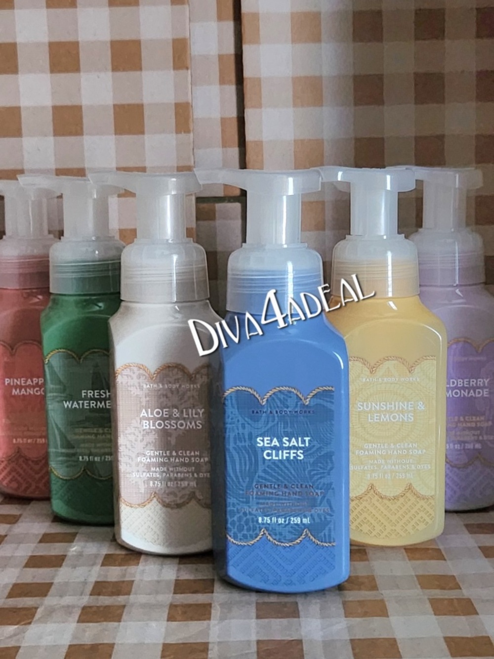 6X Bath Body Works Foaming Hand Soap Bundle